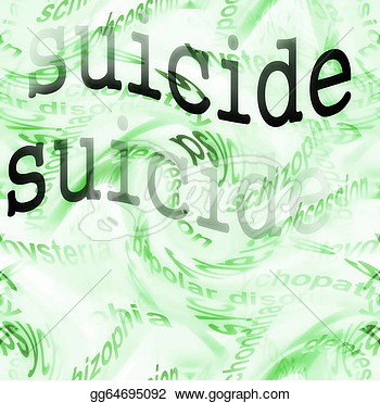 Stock Illustration   Concept Suicide Background  Clip Art Gg64695092