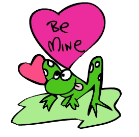 Art   Valentine S Day Clip Art Images   Graphics   Frog Be Mine Jpg