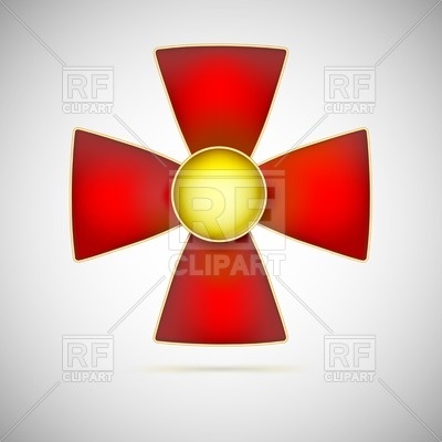 Red Cross   Military Medal Download Royalty Free Vector Clipart  Eps