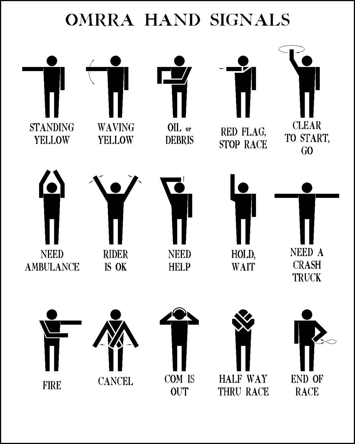 hand signals for volleyball officials