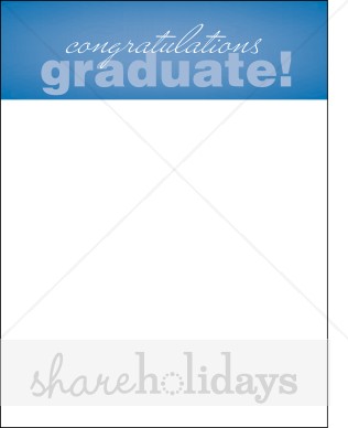 Graduation Photo Card Celebrate Graduation Background