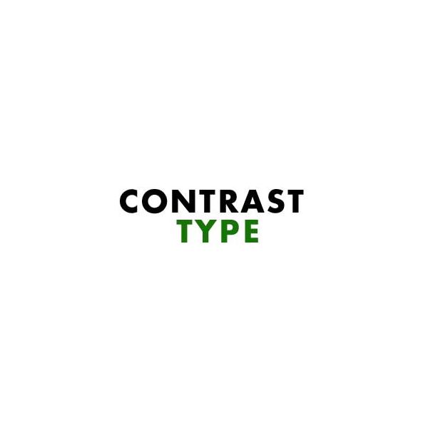 Different Fonts Also Create Contrast Designers Have Access To Hundreds