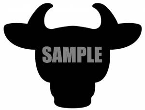 Cow Head Silhouette Clip Art   Clipart Panda   Free Clipart Images