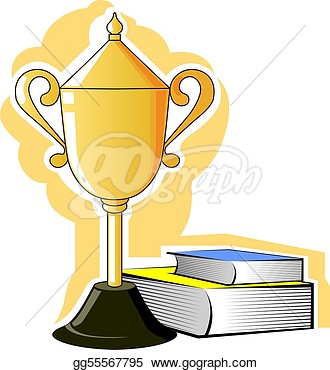 Drawing   Prize And Books   Clipart Drawing Gg55567795   Gograph