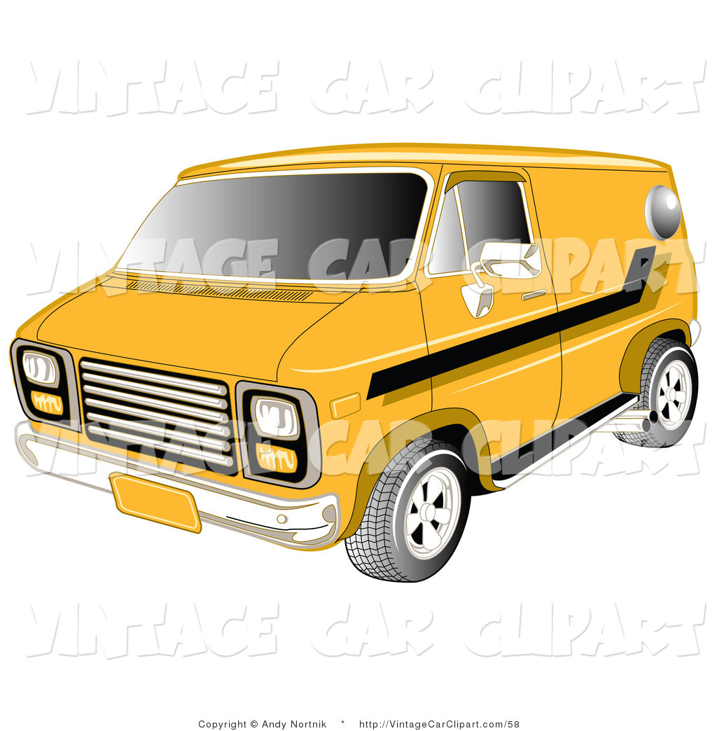 Old Chevy Truck Clipart Yellow 1979 Chevy Van With