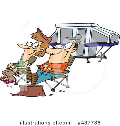 Rv Camping Clipart  Rf  Camping Clipart