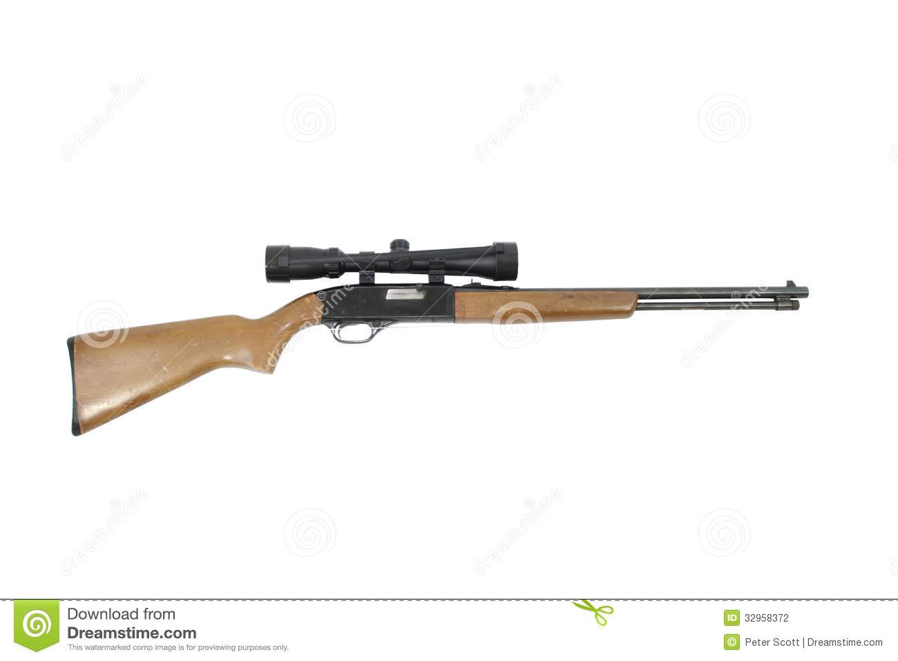 Hunting Rifle Clipart Hunting Rifle Isolated On A