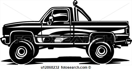 Old Pickup Truck Clipart   Free Clip Art Images