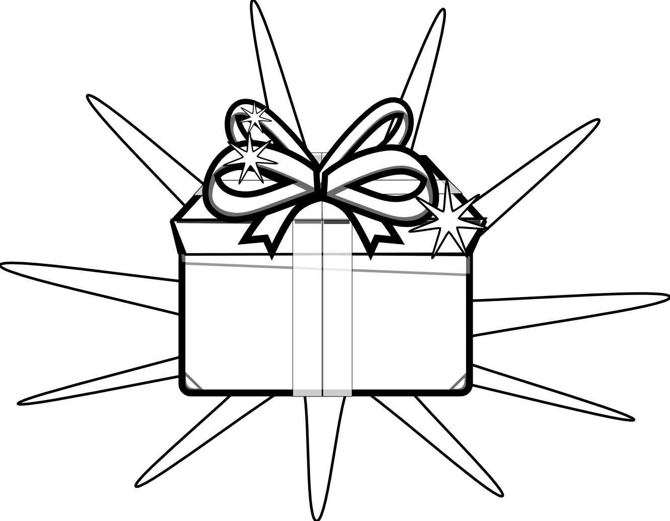 Gift Tag Clipart Black And White   Clipart Panda   Free Clipart Images