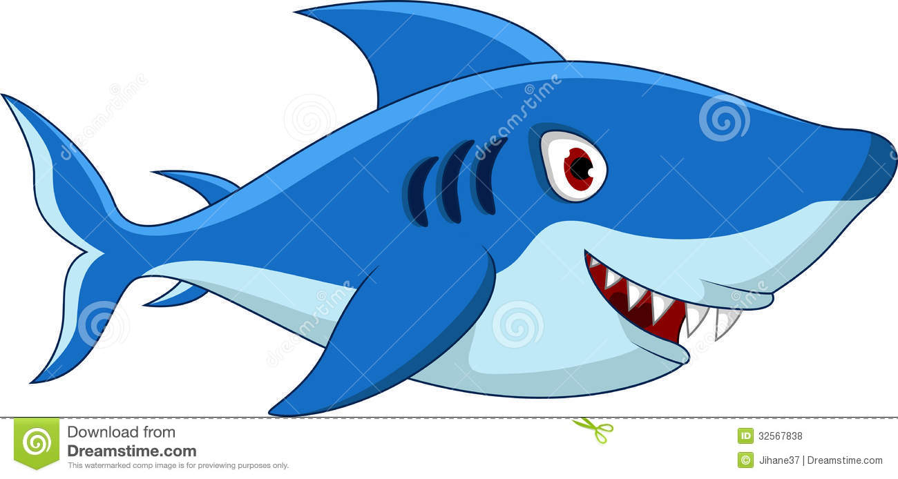 Shark Cartoon Shark Cartoon You Design Illustration 32567838 Jpg
