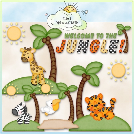 Animal Kingdom 4   Exclusive Clip Art   Zoo Animal Clipart And Backgr