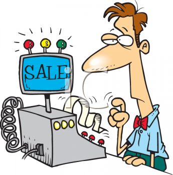 0511 0811 0418 5928 Cartoon Of A Cashier Clipart Image1 Png