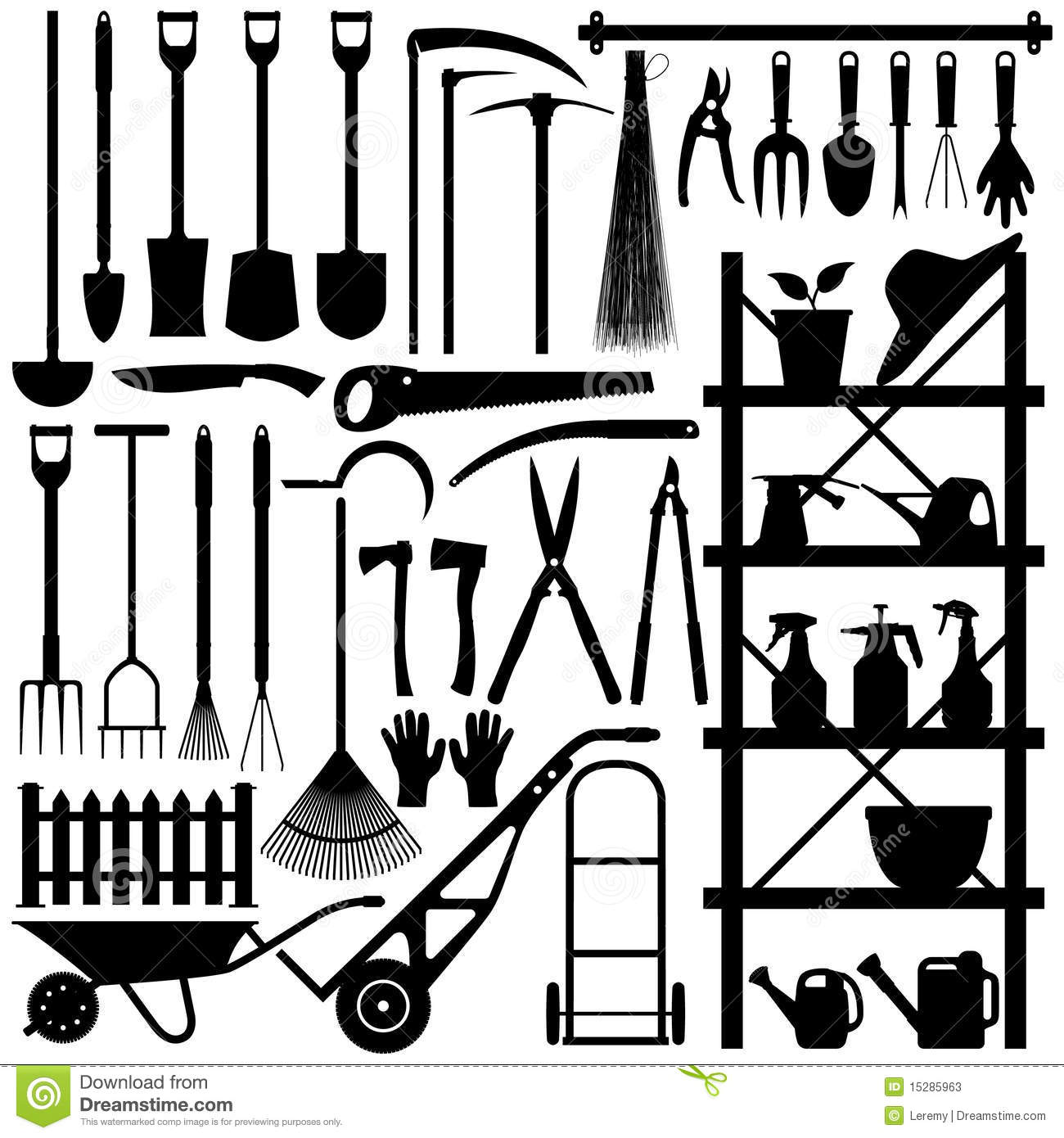 Back   Gallery For   Landscaping Tools Clipart