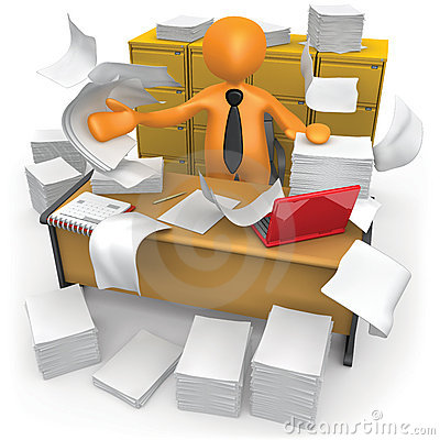 Messy Office Clipart Messy Office Royalty Free Stock Images   Image