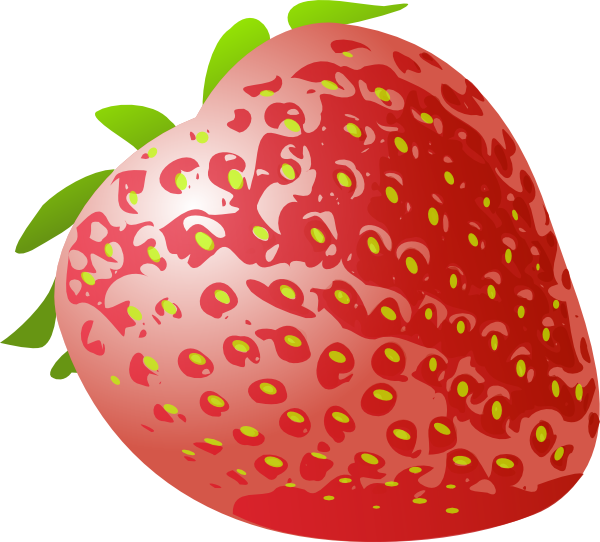 Stawberry Fresh Fruit Clip Art At Clker Com   Vector Clip Art Online