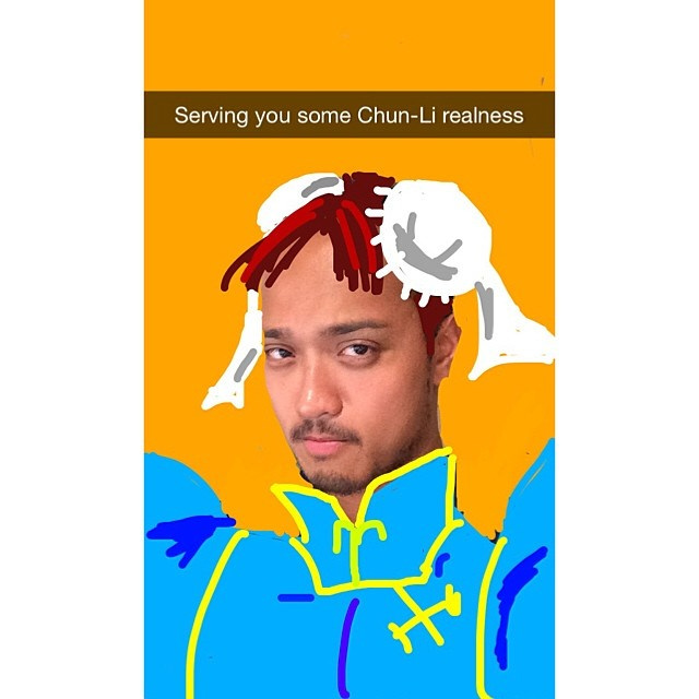 Serving You Some  Chunli  Realness On My Current  Snapchat