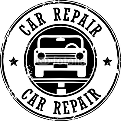 Car Repair Grunge Stamp Vector Illustration Stock Image And Royalty