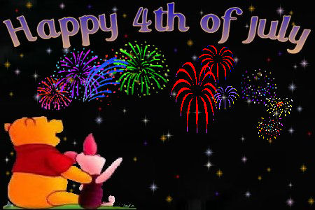 Pooh   Friends 4th Of July Clipart
