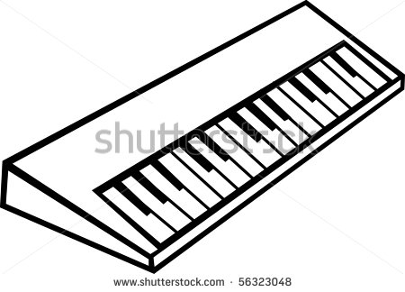 Keyboard Instrument Clipart Electronic Musical Keyboard