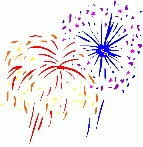 Free Clip Art Celebration Fireworks Cruise   Moda Or Photo