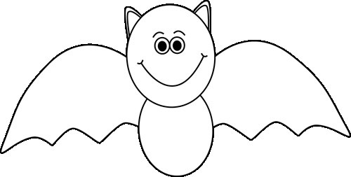 Career Clipart Black And White Black And White Halloween Bat