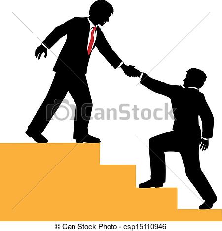 People Helping People Clipart Vector   Business People Help