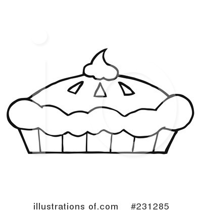 Royalty Free  Rf  Pumpkin Pie Clipart Illustration By Hit Toon   Stock