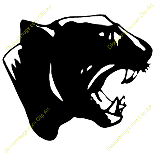 Clipart 10900 Black Panther   Black Panther Mugs T Shirts Picture