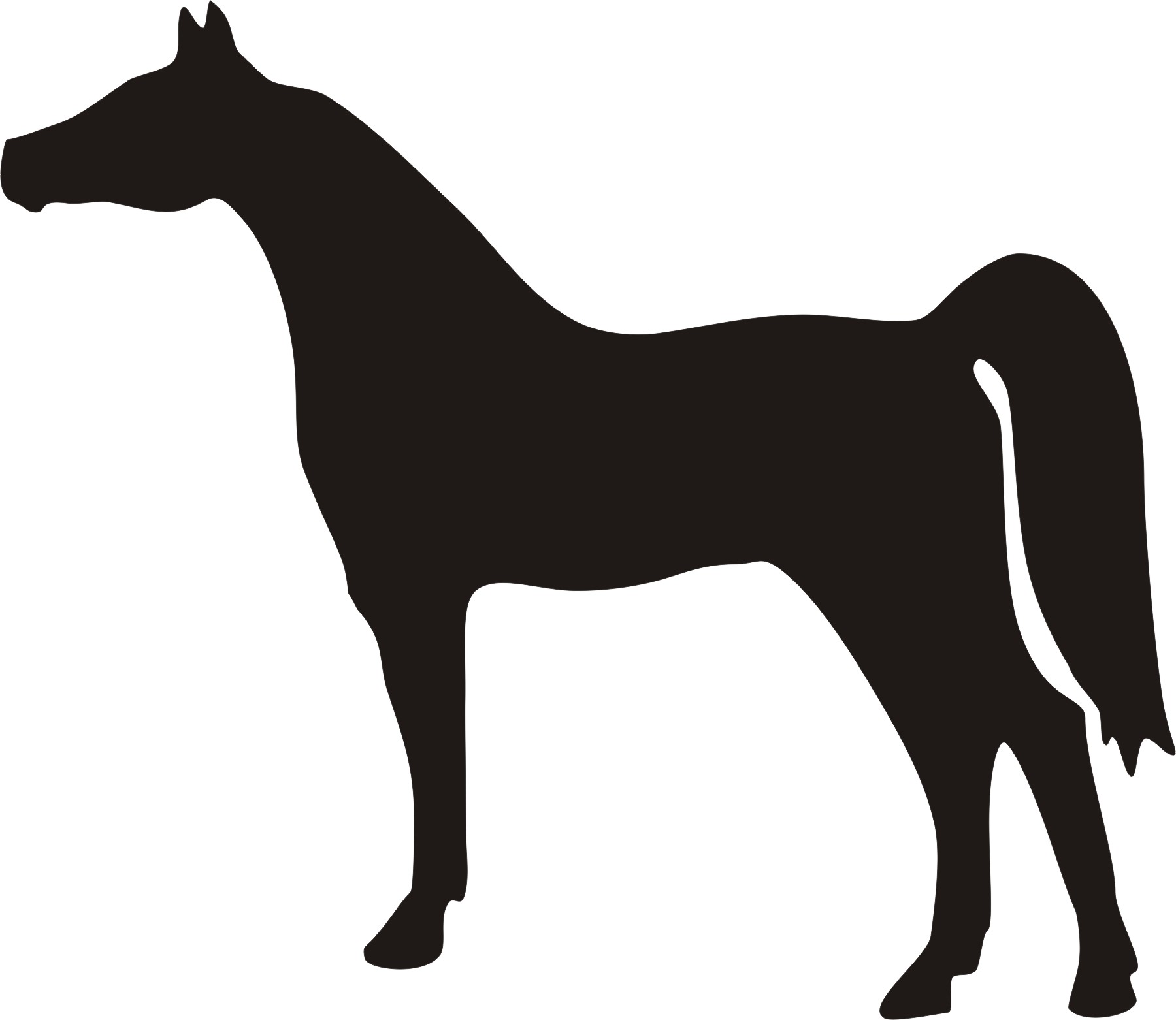 20 Horse Silhouette Free Cliparts That You Can Download To You