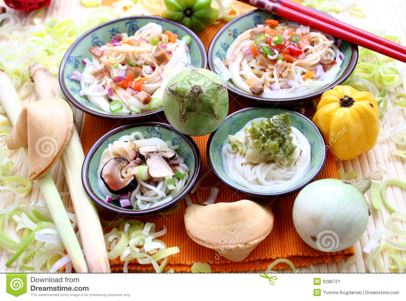 Asian Food Stock Image   Image  6286721