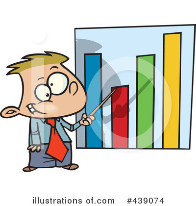 Bar Graph Clipart  439074 By Ron Leishman   Royalty Free  Rf  Stock