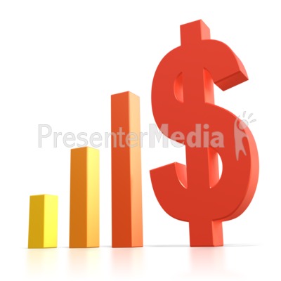 Bar Graph Dollar Sign   Business And Finance   Great Clipart For
