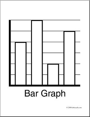 Clip Art  Graphing  Bar Graph  Coloring Page    Preview 1
