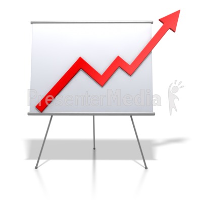Financial Graph Increase   Signs And Symbols   Great Clipart For