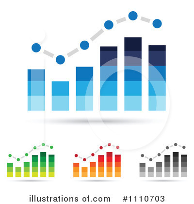 Royalty Free  Rf  Bar Graph Clipart Illustration By Cidepix   Stock