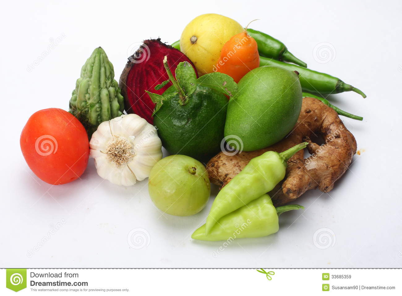 Vegetables For Mixed Pickle  Royalty Free Stock Images   Image