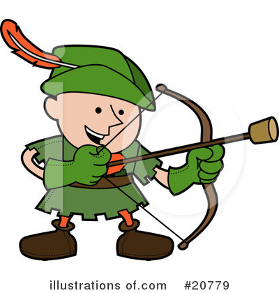 Royalty Free  Rf  Robin Hood Clipart Illustration  20779 By Geo Images