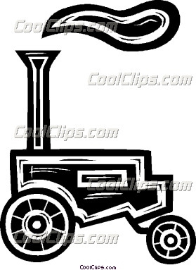 Old Tractor Clipart