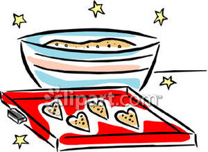 Sugar Cookie Clipart Clipart Of Cookie Dougha Bowl Of Sugar Cookie