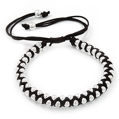 Friendship Black And White 3 Black And White Color Silk Friendship