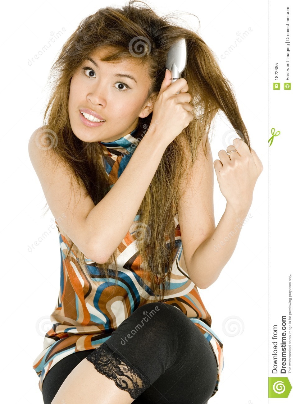Tangled Hair Royalty Free Stock Photo   Image  1822685