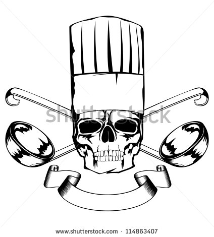 Skull Chef Stock Photos Images   Pictures   Shutterstock