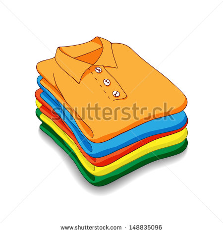 Fold Laundry Clipart Pile Of Clothes Stock Photos