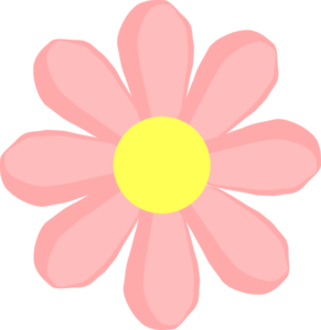 Cute Flower Pink Clip Art At Clker Com   Vector Clip Art Online