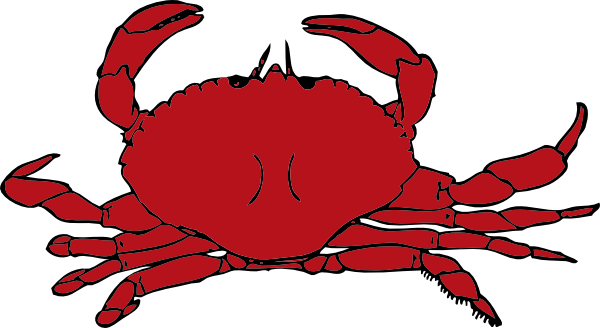 Crab Clip Art At Clker Com   Vector Clip Art Online Royalty Free