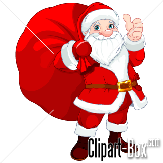 Related Santa Claus With Bag Cliparts
