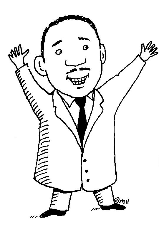 Martin Luther King   Clip Art Gallery