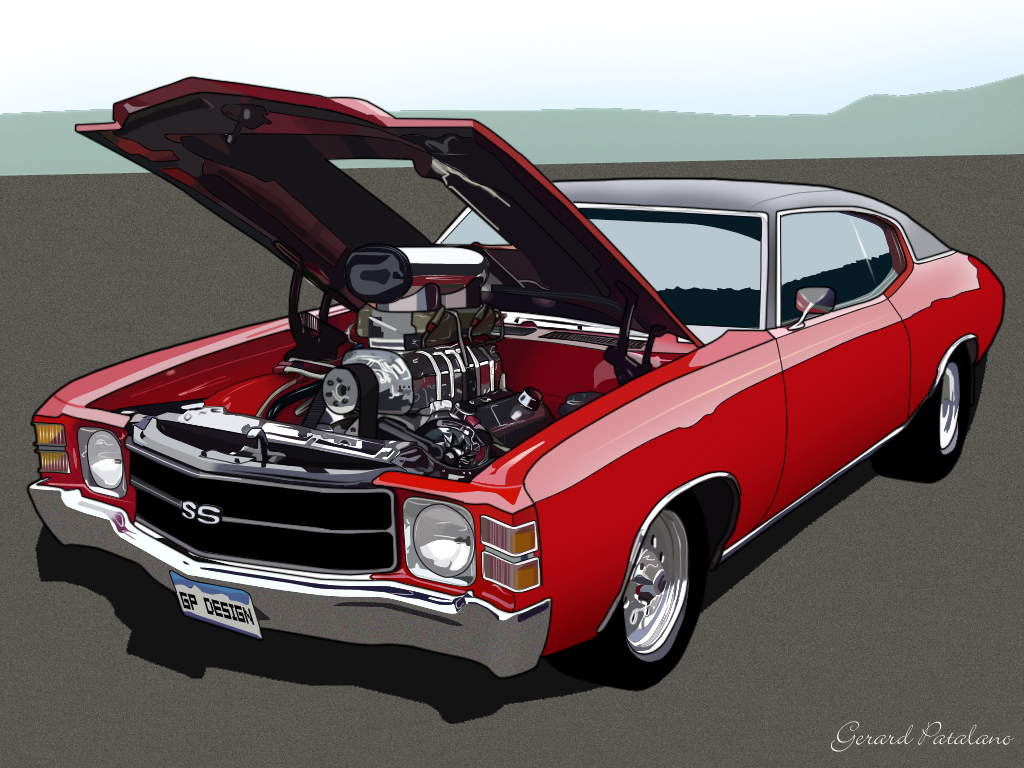 View Full Size   More 25 Amazing Vector Car Illustrations For