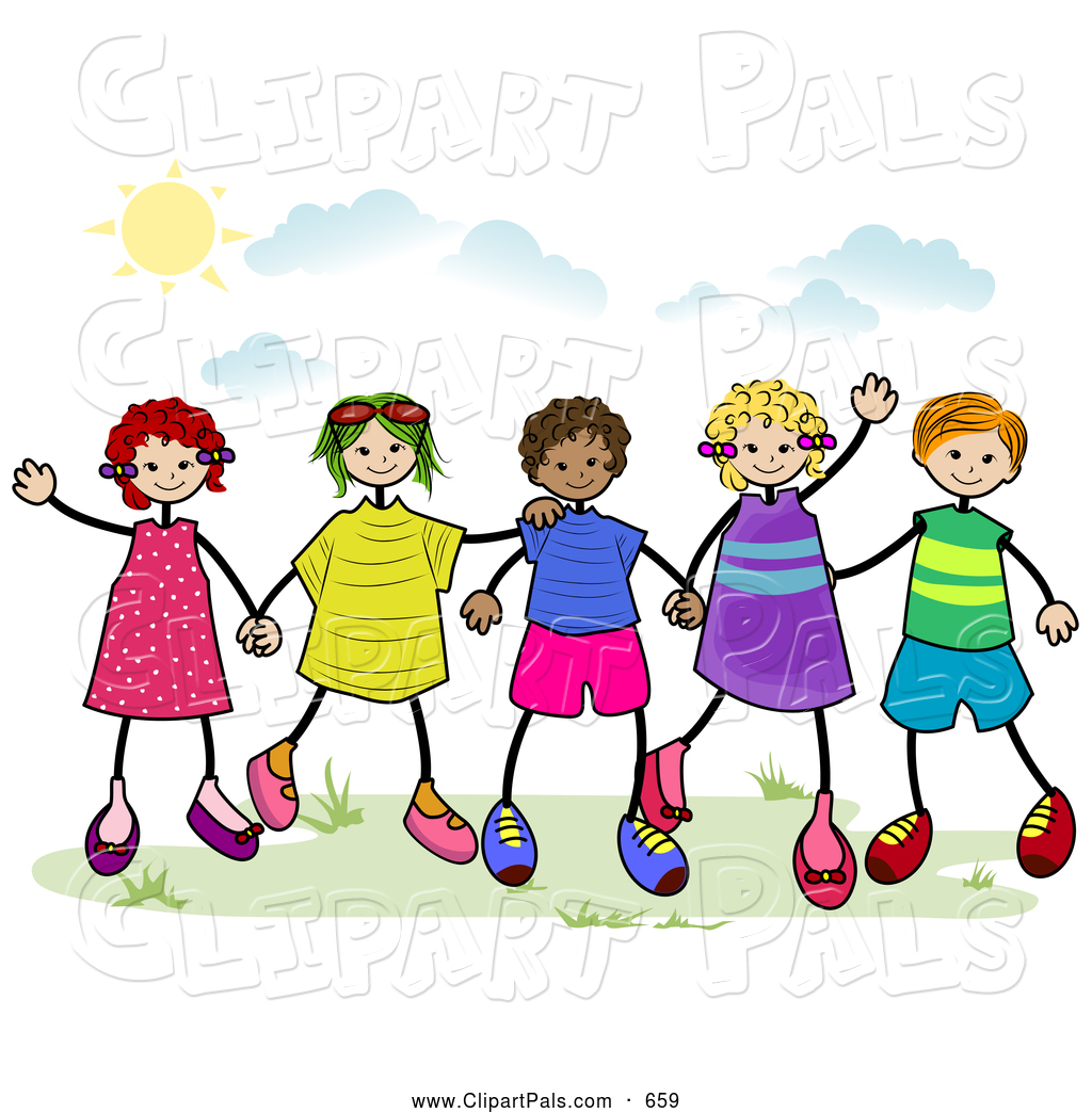 Group Of Kids Playing Clipart   Clipart Panda   Free Clipart Images