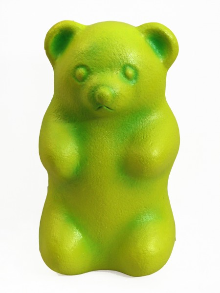 Giant Solid Gummy Bear Green Food And Drink Theme